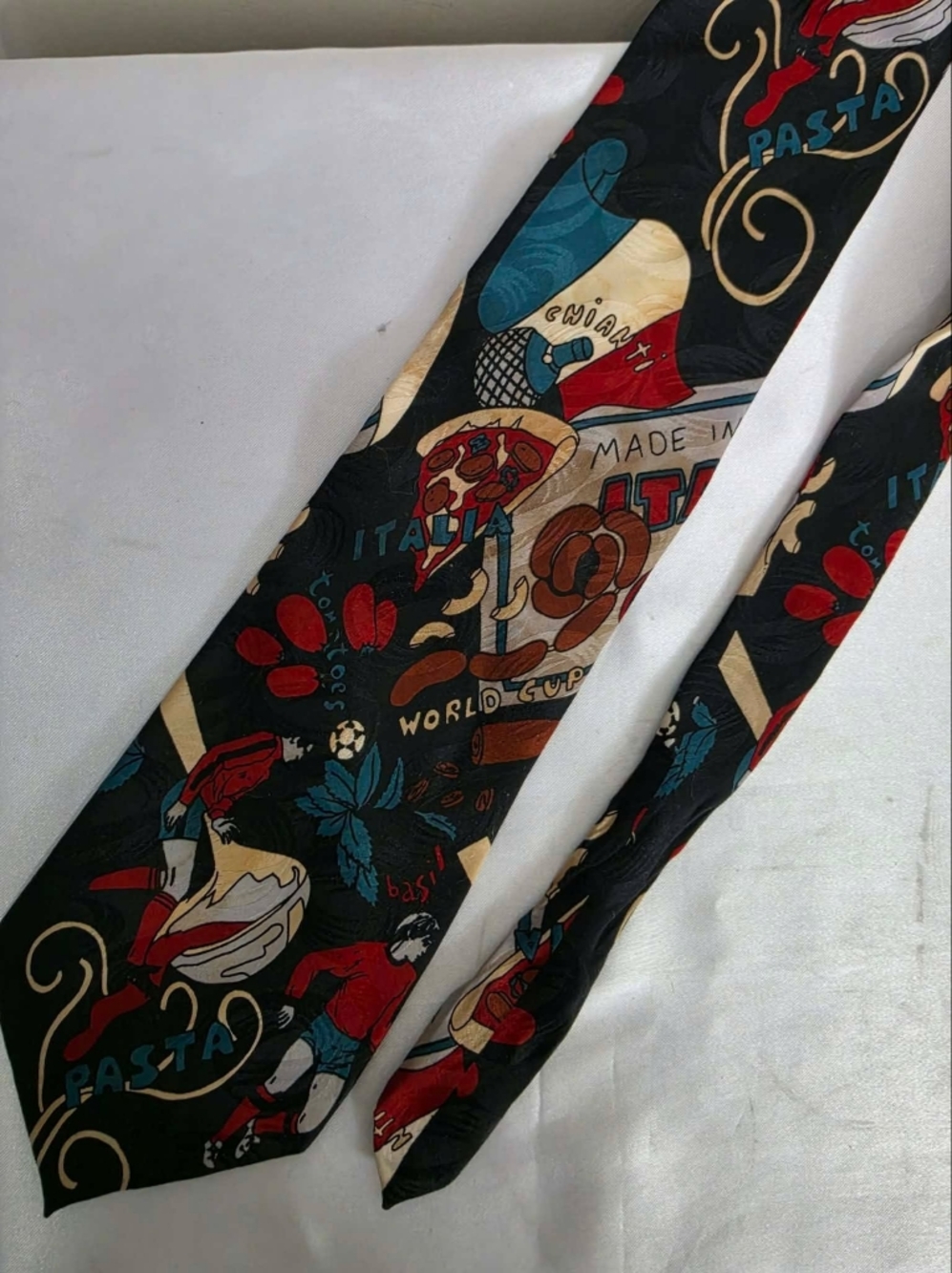Black In Color Tie